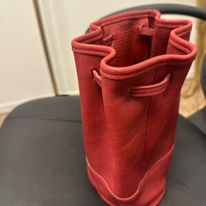 Coach Red Leather Handbag